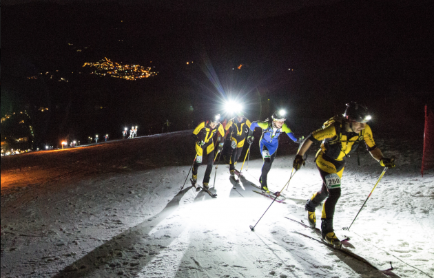 large folgrait ski race